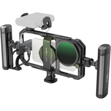SmallRig 4596B x Brandon Li - uniwersalny zestaw All-in-One do filmowania smartfonem